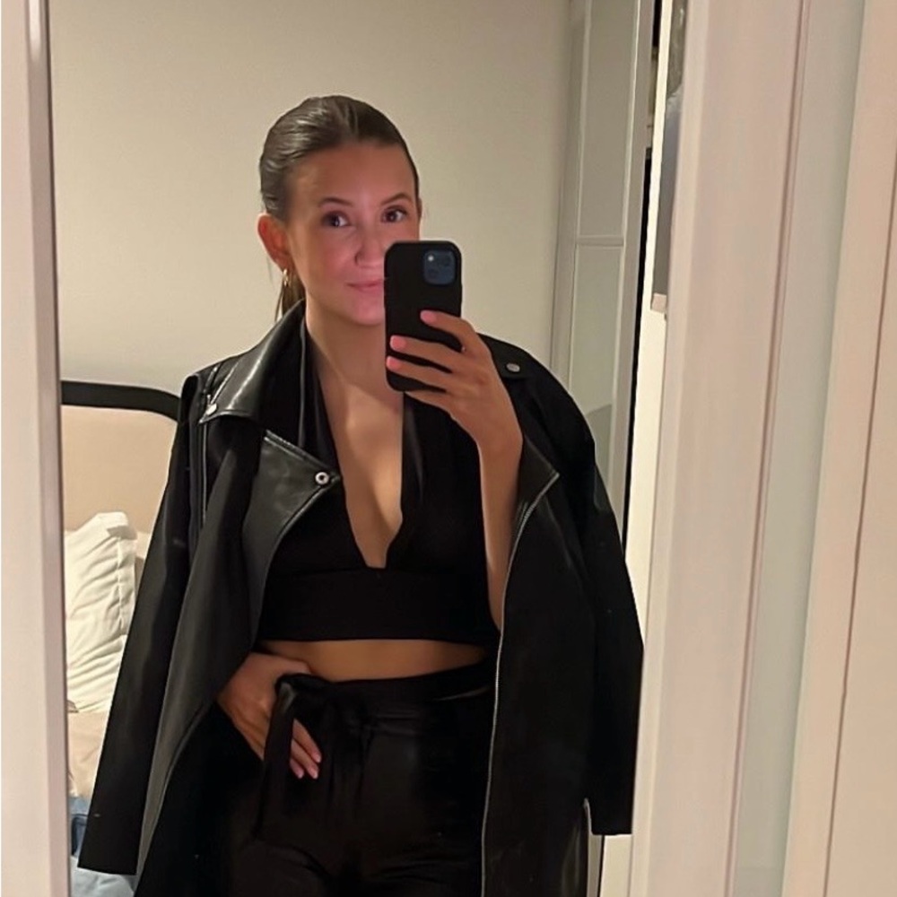 Zara Elegant Black Top